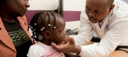 Provider with Child and Mom